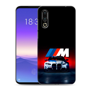 Пластиковый чехол на Meizu 16s с принтом БМВ BMW Пластиковый чехол на Meizu 16s с принтом БМВ BMW