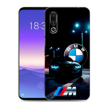 Пластиковый чехол на Meizu 16s с принтом БМВ BMW Пластиковый чехол на Meizu 16s с принтом БМВ BMW