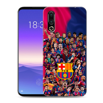 Пластиковый чехол на Meizu 16s с принтом Барселона Barcelona