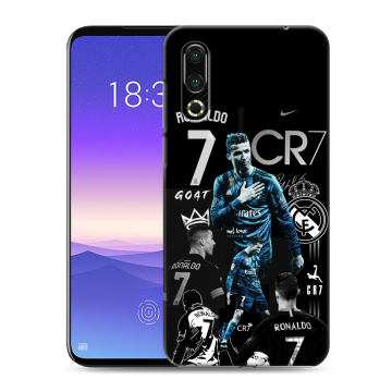 Пластиковый чехол на Meizu 16s с принтом Реал Роналдо