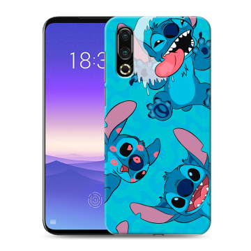 Пластиковый чехол на Meizu 16s с принтом Лило и Стич