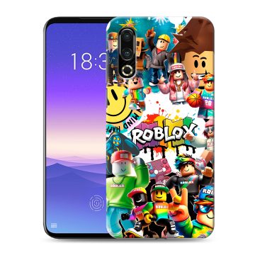 Пластиковый чехол на Meizu 16s с принтом Roblox Роблокс Пластиковый чехол на Meizu 16s с принтом Roblox Роблокс
