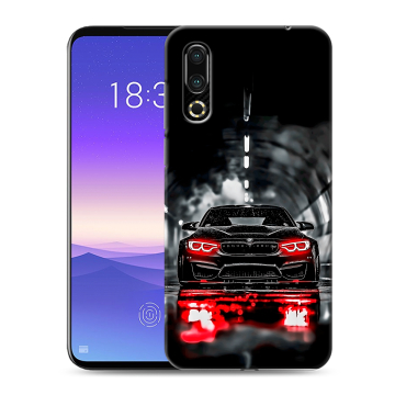 Пластиковый чехол на Meizu 16s с принтом BMW БМВ Пластиковый чехол на Meizu 16s с принтом BMW БМВ