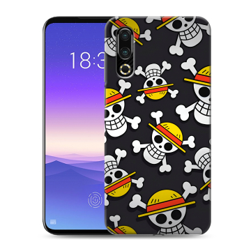 Пластиковый чехол на Meizu 16s с принтом One Piece Ван Пис