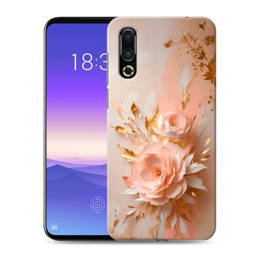 Пластиковый чехол на Meizu 16s с принтом женский