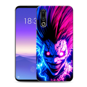 Пластиковый чехол на Meizu 16s с принтом Death note Тетрадь смерти
