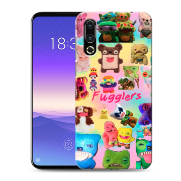 Пластиковый чехол на Meizu 16s с принтом Флагер Fuggler