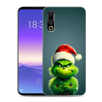 Пластиковый чехол на Meizu 16s с принтом Новый год Пластиковый чехол на Meizu 16s с принтом Новый год