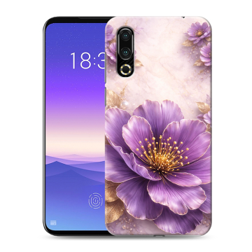 Пластиковый чехол на Meizu 16s с принтом женский