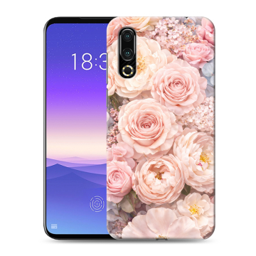 Пластиковый чехол на Meizu 16s с принтом женский