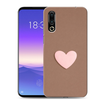Пластиковый чехол на Meizu 16s с принтом женский