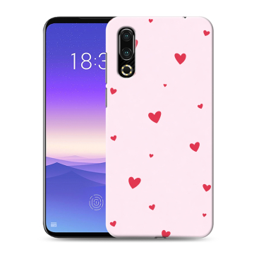 Пластиковый чехол на Meizu 16s с принтом для девочек