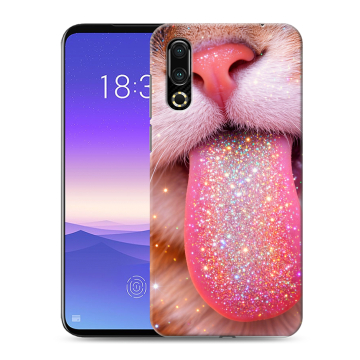 Пластиковый чехол на Meizu 16s с принтом для девочек