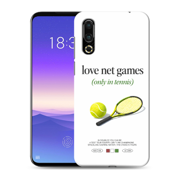 Пластиковый чехол на Meizu 16s с принтом для девочек