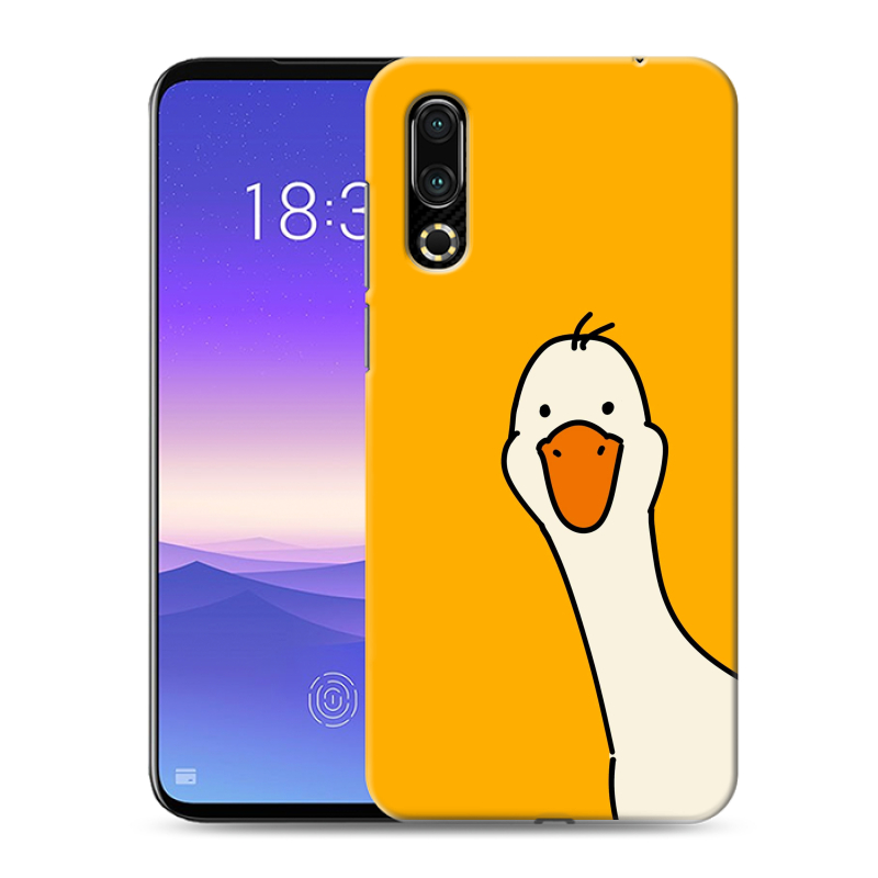 Пластиковый чехол на Meizu 16s с принтом Утка Пластиковый чехол на Meizu 16s с принтом Утка