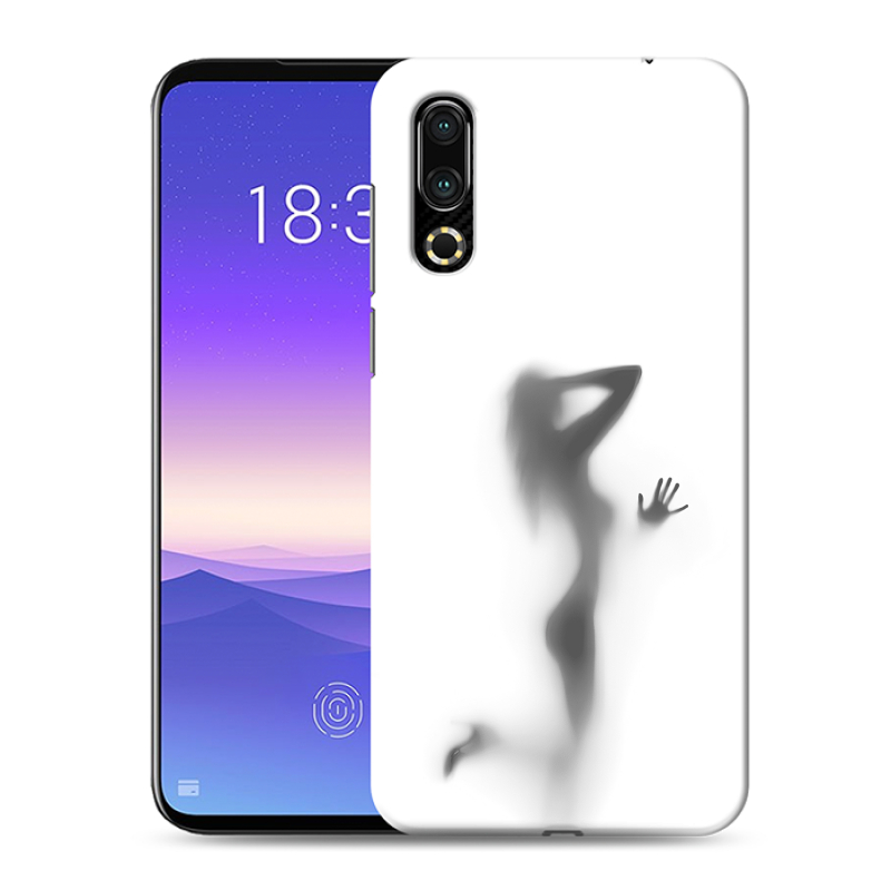 Пластиковый чехол на Meizu 16s с принтом Силуэт Пластиковый чехол на Meizu 16s с принтом Силуэт