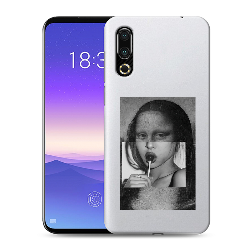 Пластиковый чехол на Meizu 16s с принтом Мона Лиза Пластиковый чехол на Meizu 16s с принтом Мона Лиза