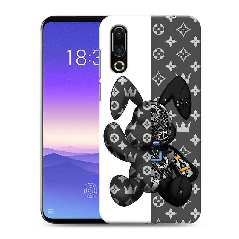 Пластиковый чехол на Meizu 16s с принтом Луи робот Пластиковый чехол на Meizu 16s с принтом Луи робот