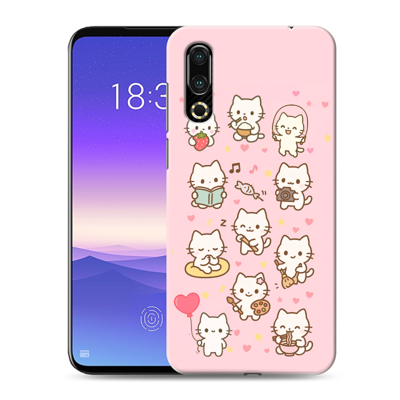 Пластиковый чехол на Meizu 16s с принтом Hello Kitty Хелоу Кити Пластиковый чехол на Meizu 16s с принтом Hello Kitty Хелоу Кити