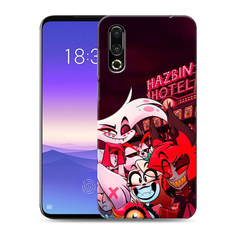 Пластиковый чехол на Meizu 16s с принтом Hazbin Hotel Отель Хазбин Пластиковый чехол на Meizu 16s с принтом Hazbin Hotel Отель Хазбин