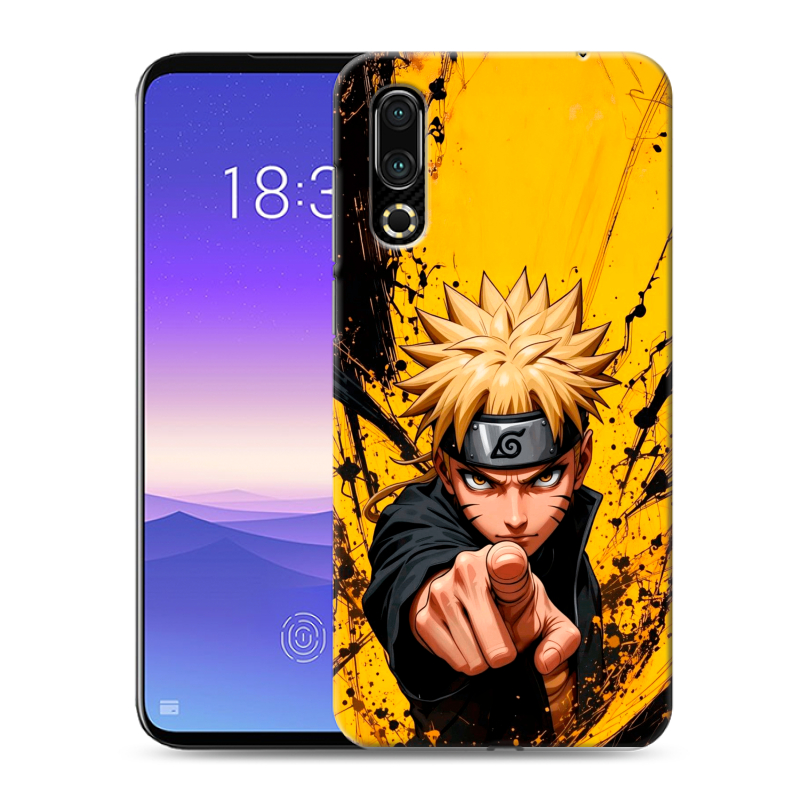 Пластиковый чехол на Meizu 16s с принтом Naruto Наруто Пластиковый чехол на Meizu 16s с принтом Naruto Наруто