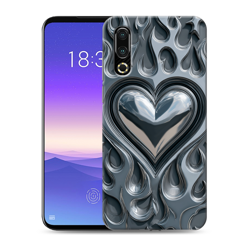 Пластиковый чехол на Meizu 16s с принтом Y2K Пластиковый чехол на Meizu 16s с принтом Y2K