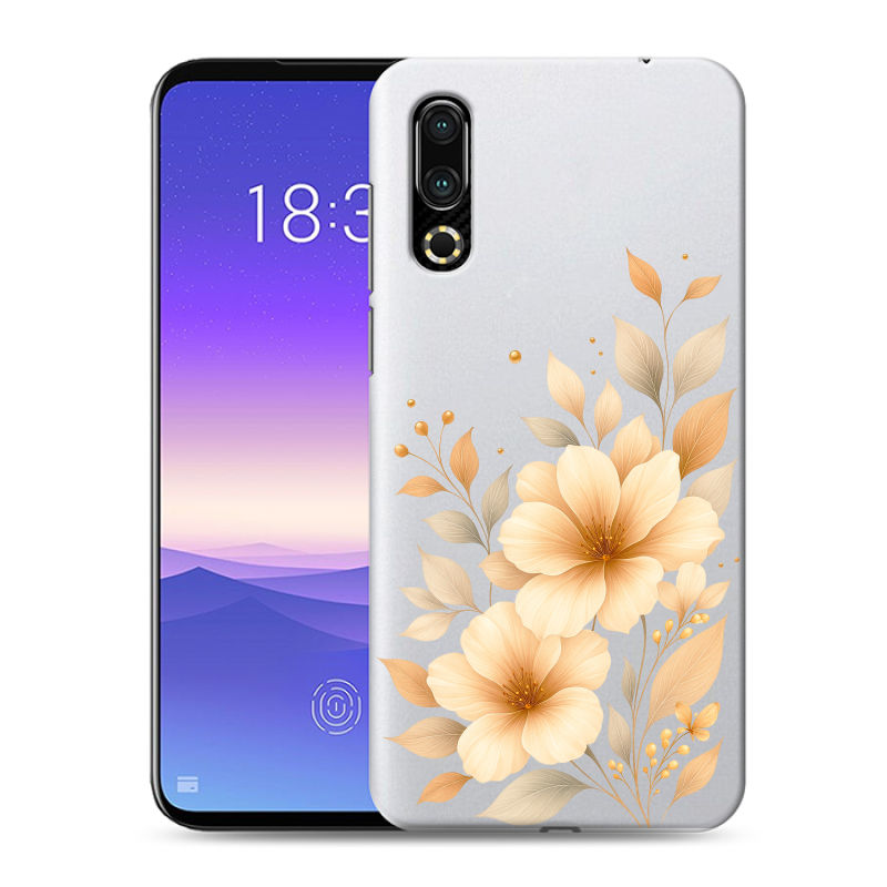 Пластиковый чехол на Meizu 16s с принтом для девушки Пластиковый чехол на Meizu 16s с принтом для девушки