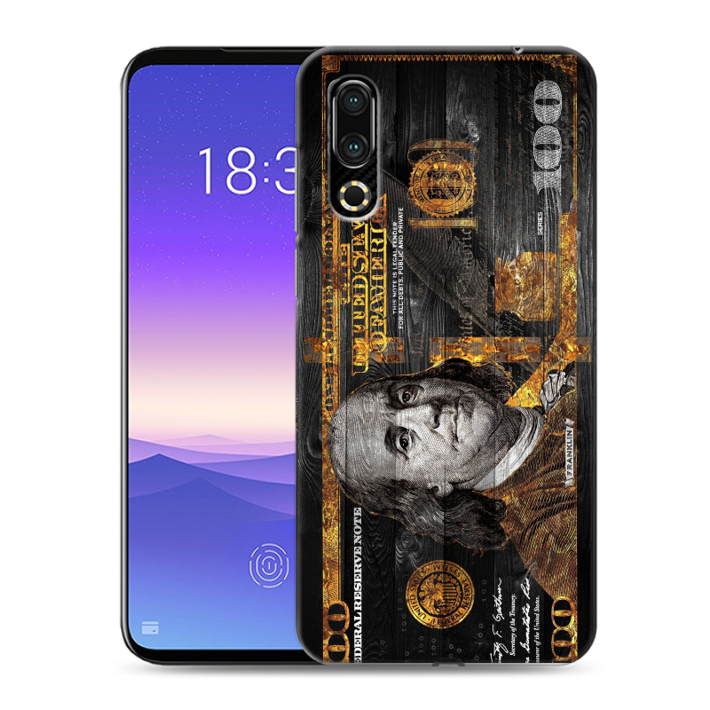 Пластиковый чехол на Meizu 16s с принтом Доллар деньги Пластиковый чехол на Meizu 16s с принтом Доллар деньги