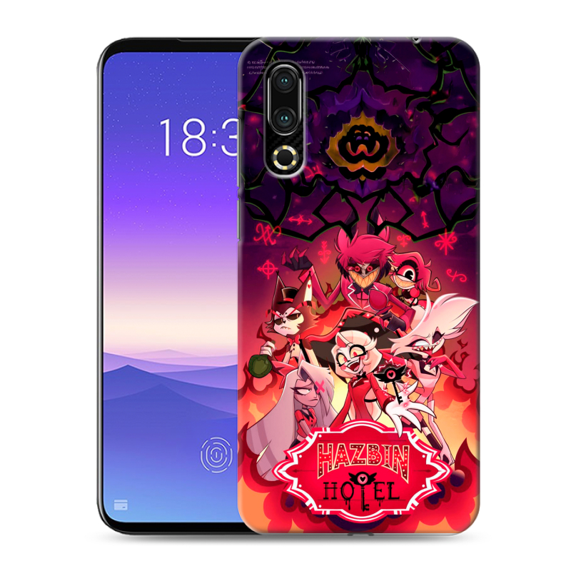 Пластиковый чехол на Meizu 16s с принтом Hazbin Hotel Отель Хазбин Пластиковый чехол на Meizu 16s с принтом Hazbin Hotel Отель Хазбин
