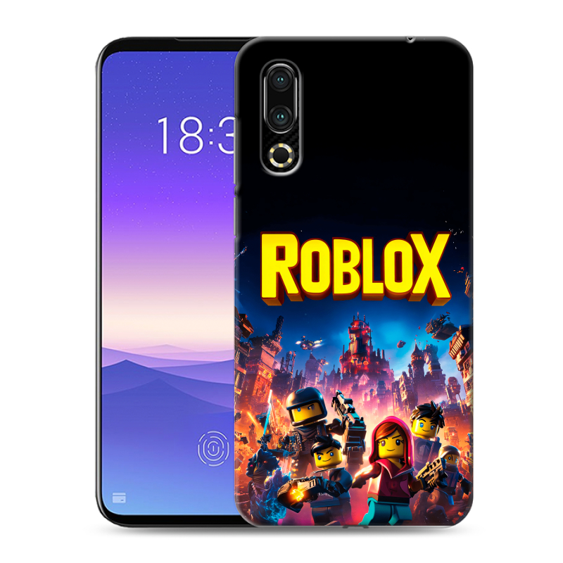 Пластиковый чехол на Meizu 16s с принтом Roblox Роблокс Пластиковый чехол на Meizu 16s с принтом Roblox Роблокс