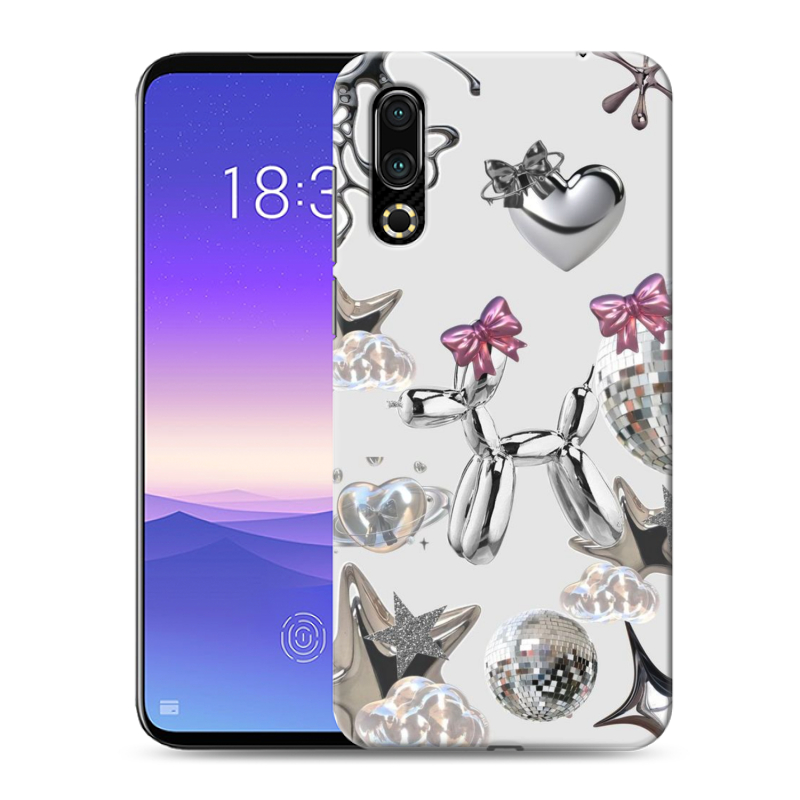 Пластиковый чехол на Meizu 16s с принтом Y2K Пластиковый чехол на Meizu 16s с принтом Y2K