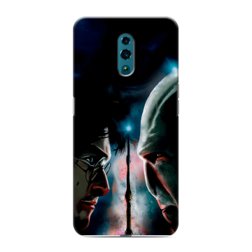 Силиконовый чехол на OPPO Reno с принтом Гарри Поттер Harry Potter