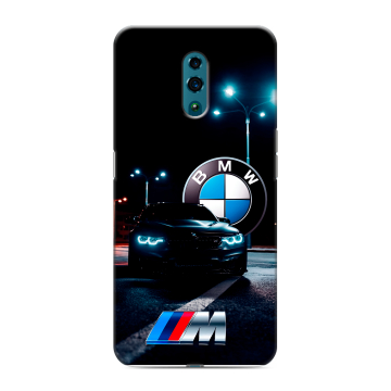 Силиконовый чехол на OPPO Reno с принтом БМВ BMW Силиконовый чехол на OPPO Reno с принтом БМВ BMW
