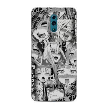 Силиконовый чехол на OPPO Reno с принтом Ahegao Ахегао Аниме Силиконовый чехол на OPPO Reno с принтом Ahegao Ахегао Аниме