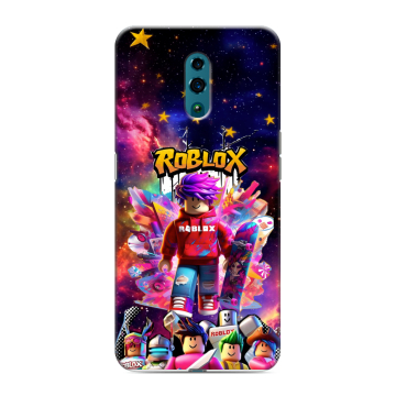 Силиконовый чехол на OPPO Reno с принтом Roblox Роблокс Силиконовый чехол на OPPO Reno с принтом Roblox Роблокс