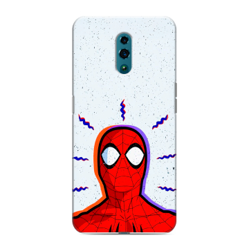 Силиконовый чехол на OPPO Reno с принтом Spiderman Человек паук Силиконовый чехол на OPPO Reno с принтом Spiderman Человек паук