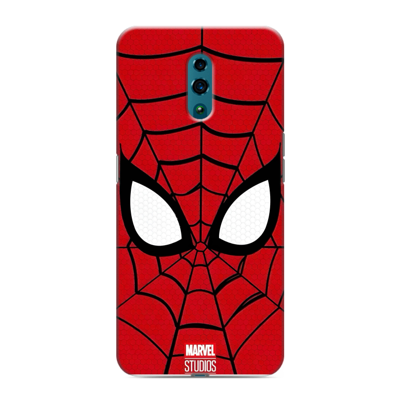 Пластиковый чехол на OPPO Reno с принтом человек паук spiderman Пластиковый чехол на OPPO Reno с принтом человек паук spiderman