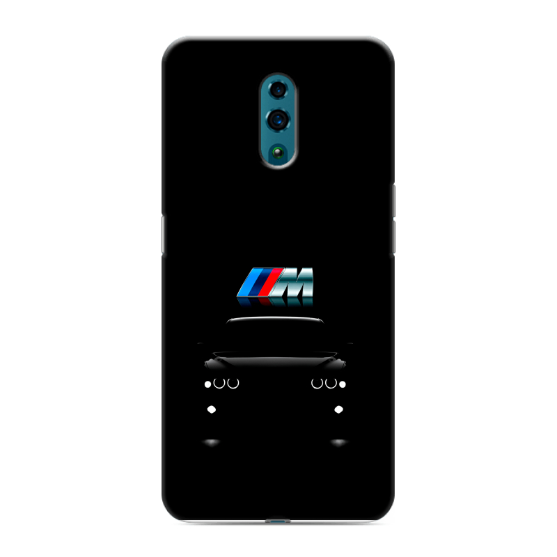 Пластиковый чехол на OPPO Reno с принтом БМВ BMW Пластиковый чехол на OPPO Reno с принтом БМВ BMW