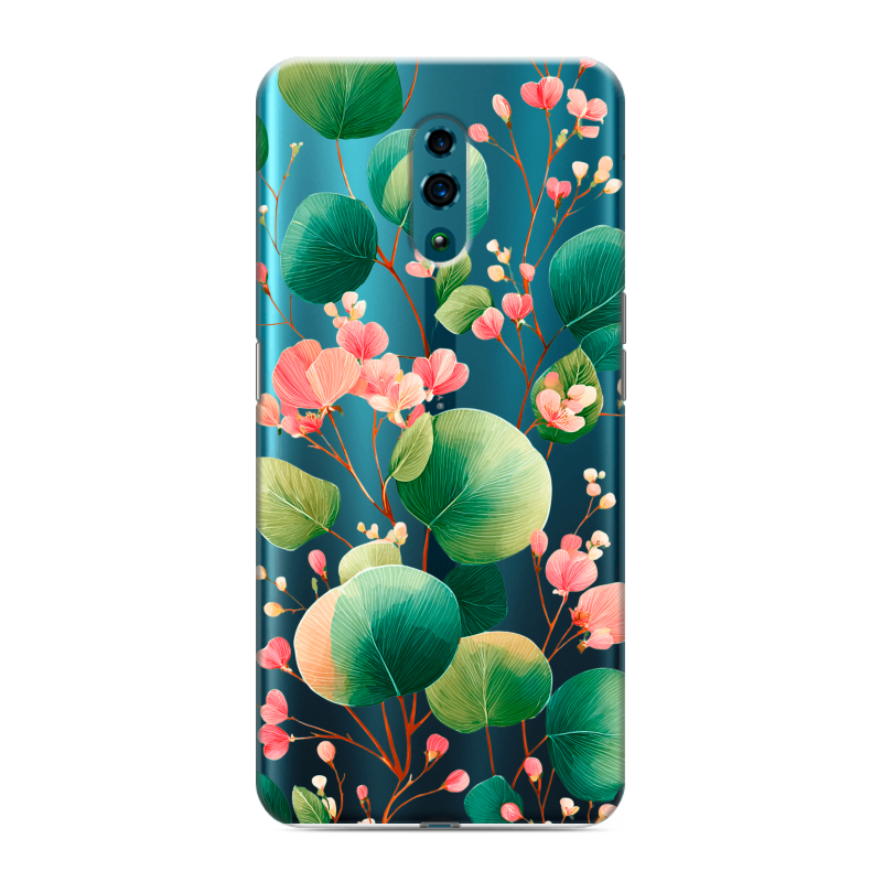 Силиконовый чехол на OPPO Reno с принтом женский Силиконовый чехол на OPPO Reno с принтом женский