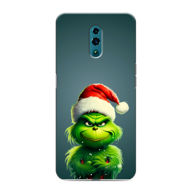 Силиконовый чехол на OPPO Reno с принтом Новый год Силиконовый чехол на OPPO Reno с принтом Новый год