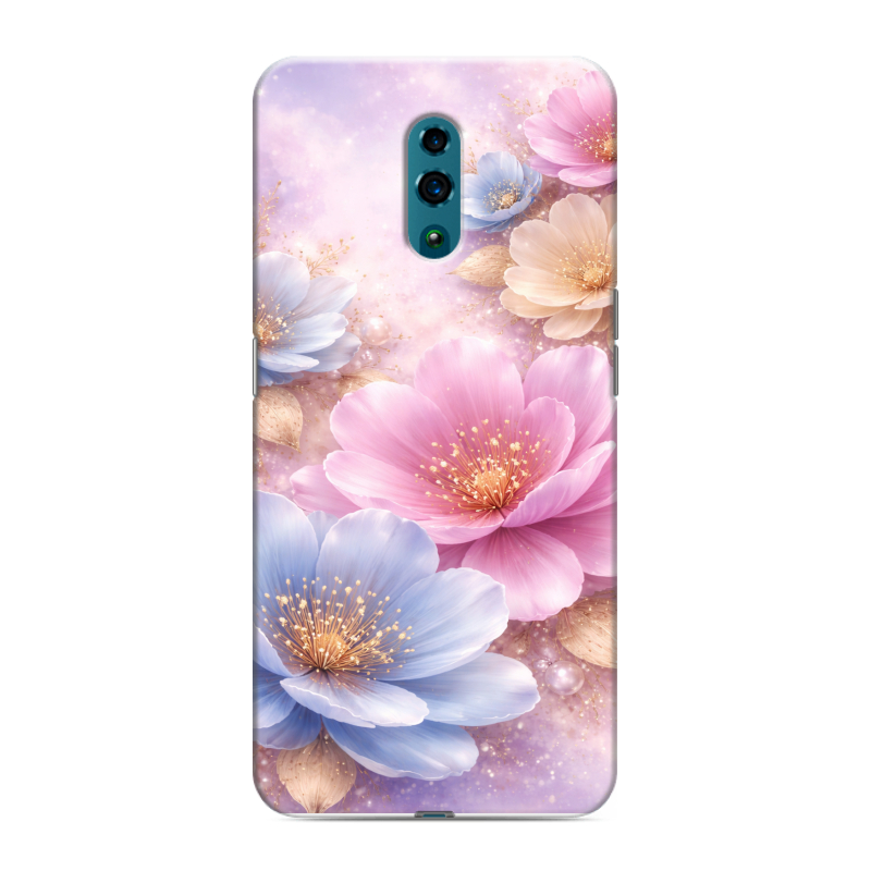 Силиконовый чехол на OPPO Reno с принтом женский Силиконовый чехол на OPPO Reno с принтом женский