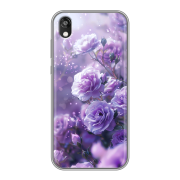 Силиконовый чехол на Huawei Honor 8s с принтом Розы цветы Силиконовый чехол на Huawei Honor 8s с принтом Розы цветы