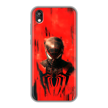 Силиконовый чехол на Huawei Honor 8s с принтом человек паук spiderman Силиконовый чехол на Huawei Honor 8s с принтом человек паук spiderman