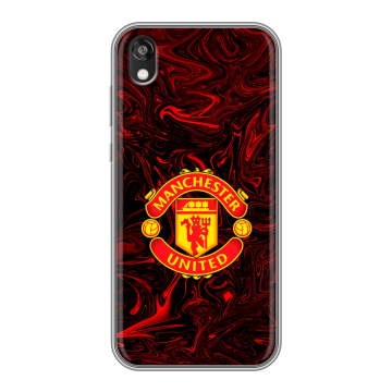 Силиконовый чехол на Huawei Honor 8s с принтом Manchester United