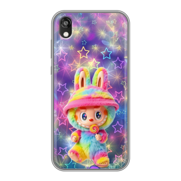 Силиконовый чехол на Huawei Honor 8s с принтом Labubu Лабубу Силиконовый чехол на Huawei Honor 8s с принтом Labubu Лабубу