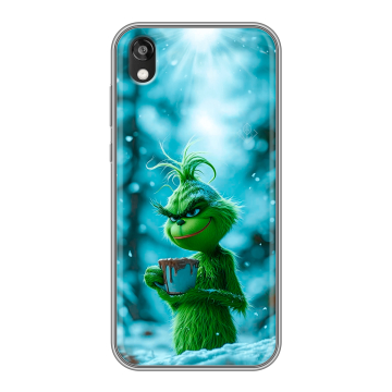Силиконовый чехол на Huawei Honor 8s с принтом Новый год гринч