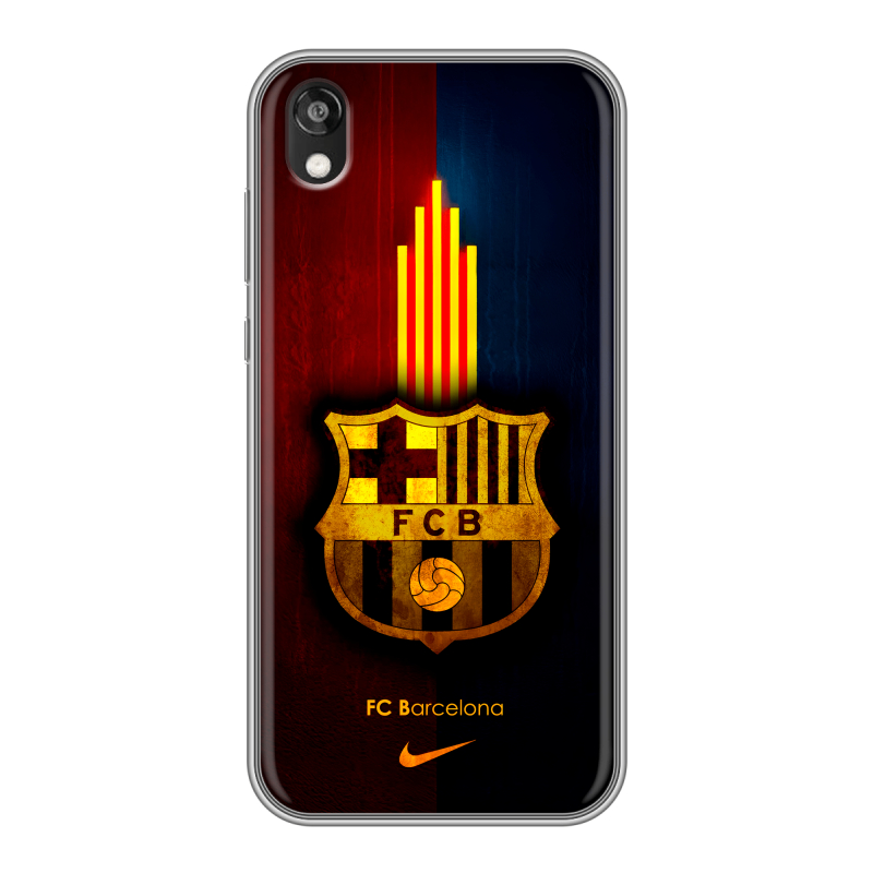 Силиконовый чехол на Huawei Honor 8s с принтом Барселона Barcelona Силиконовый чехол на Huawei Honor 8s с принтом Барселона Barcelona