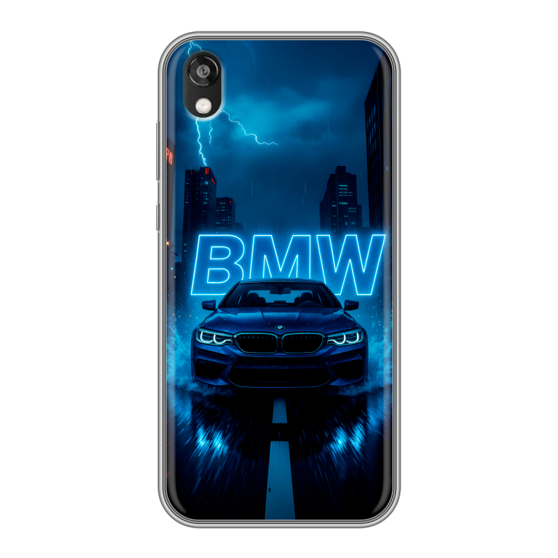 Силиконовый чехол на Huawei Honor 8s с принтом BMW БМВ Силиконовый чехол на Huawei Honor 8s с принтом BMW БМВ