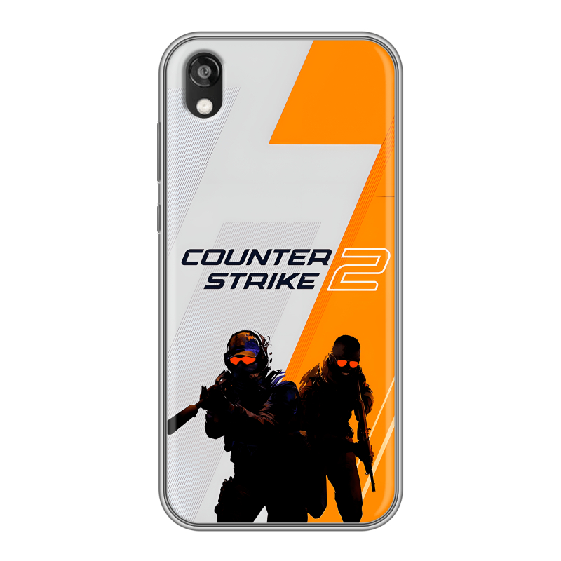 Силиконовый чехол на Huawei Honor 8s с принтом Counter Strike Силиконовый чехол на Huawei Honor 8s с принтом Counter Strike