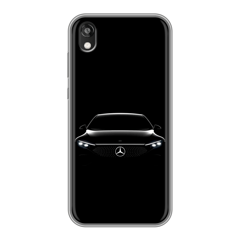 Силиконовый противоударный чехол на Huawei Honor 8s с принтом Mercedes Мерседес Силиконовый противоударный чехол на Huawei Honor 8s с принтом Mercedes Мерседес